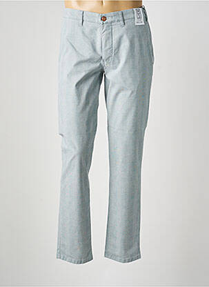 Pantalon chino imprimé imprimé prince de galle taille normale gris M5 BY MEYER homme