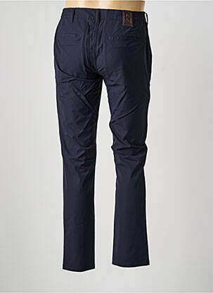 Pantalon chino tissage popeline taille haute bleu M5 BY MEYER homme