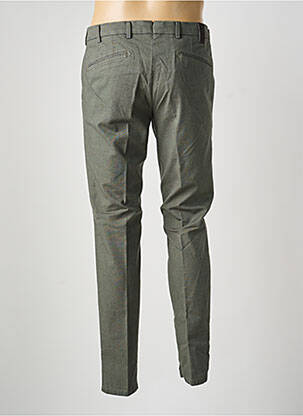 Pantalon chino tissage chiné taille normale vert MMX homme