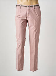 Pantalon chino bio taille normale rose MMX homme