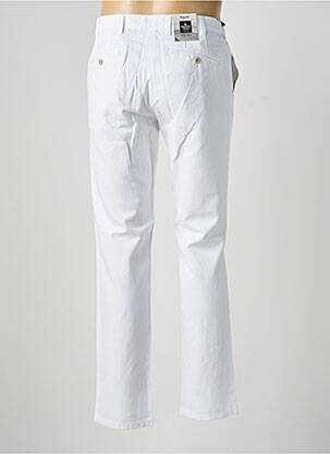 Pantalon chino stretch taille normale blanc MMX homme