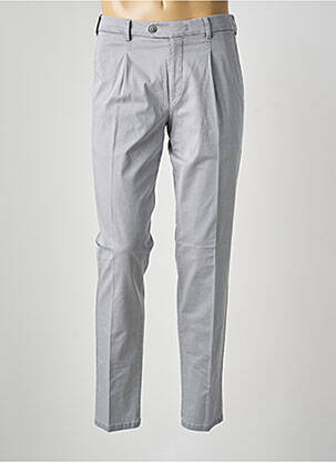 Pantalon chino tissage chiné taille normale gris MMX homme