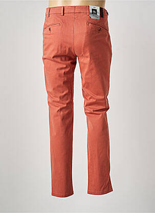 Pantalon chino stretch taille normale orange MMX homme