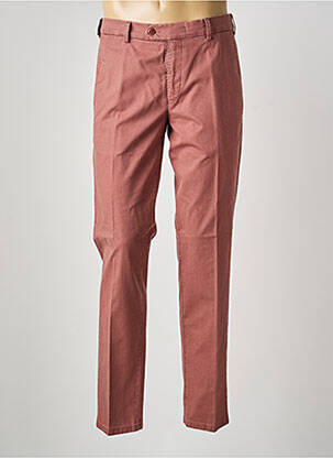 Pantalon chino tissage chiné taille normale orange MMX homme