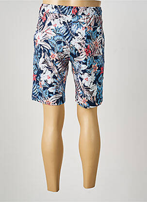 Bermuda taille élastique taille normale bleu DESOTO homme