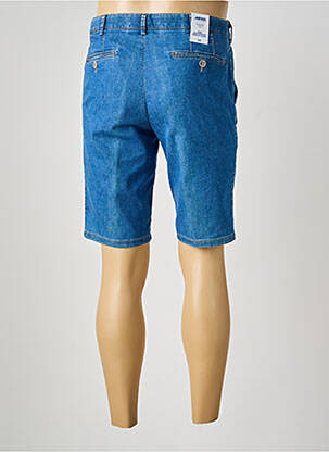 Bermuda stretch taille basse bleu MEYER homme