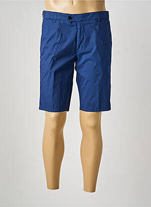 Bermuda taille à pinces taille normale bleu MEYER femme