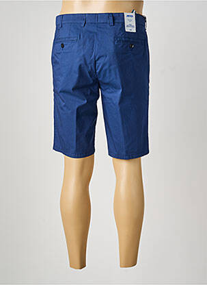 Bermuda taille à pinces taille normale bleu MEYER femme