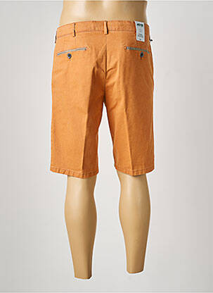 Bermuda taille à pinces taille normale orange MEYER femme