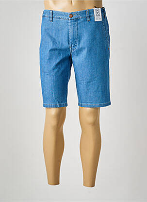 Bermuda tissage denim taille normale bleu M5 BY MEYER homme