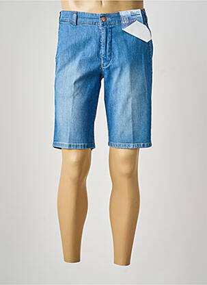 Bermuda tissage denim taille normale bleu M5 BY MEYER homme