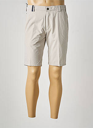 Bermuda taille à pinces taille normale beige MEYER homme