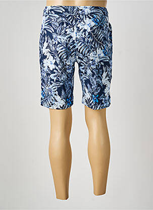 Bermuda taille élastique taille normale bleu DESOTO homme