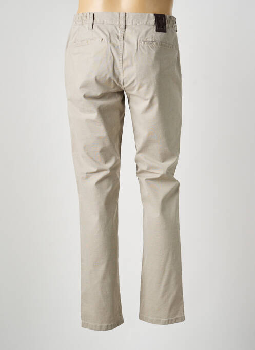Pantalon chino tissage popeline taille normale beige M5 BY MEYER homme