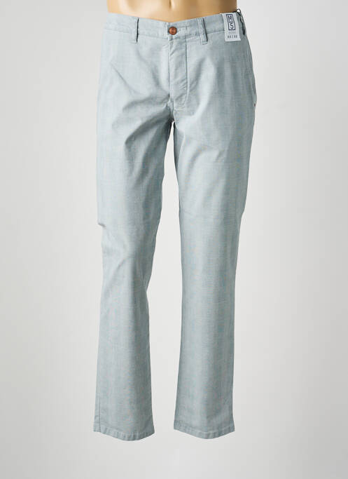Pantalon chino imprimé imprimé prince de galle taille normale gris M5 BY MEYER homme