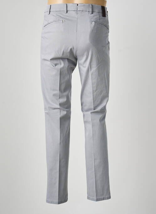 Pantalon chino tissage chiné taille normale gris MMX homme