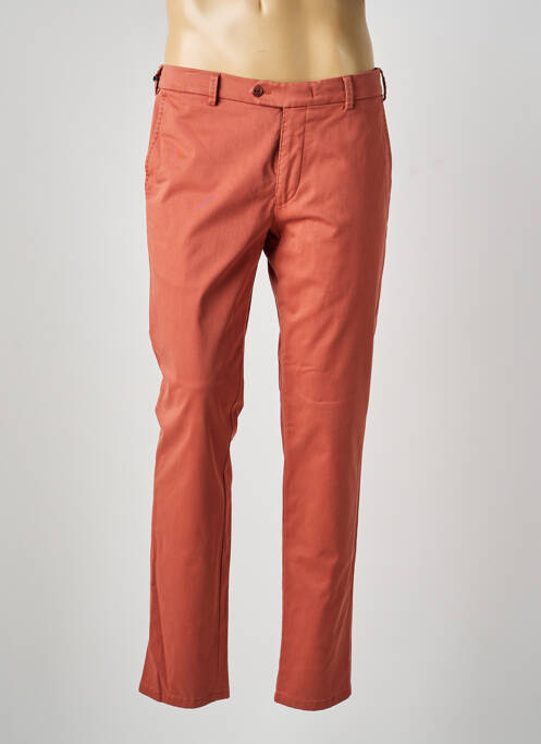Pantalon chino stretch taille normale orange MMX homme