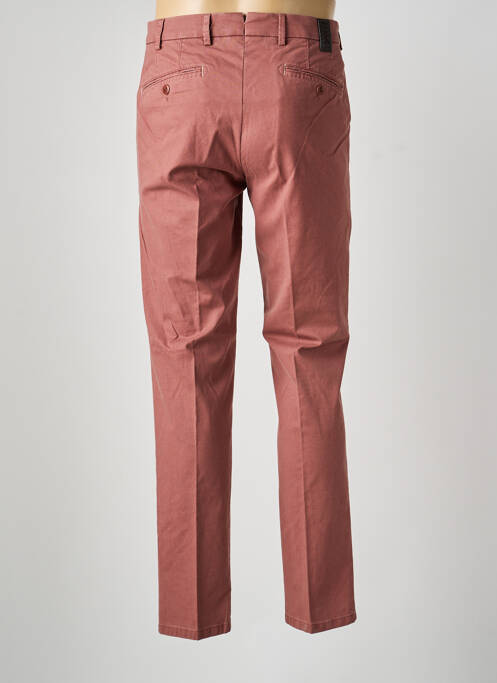 Pantalon chino tissage chiné taille normale orange MMX homme