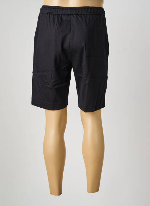 Bermuda taille élastique taille normale noir DESOTO homme