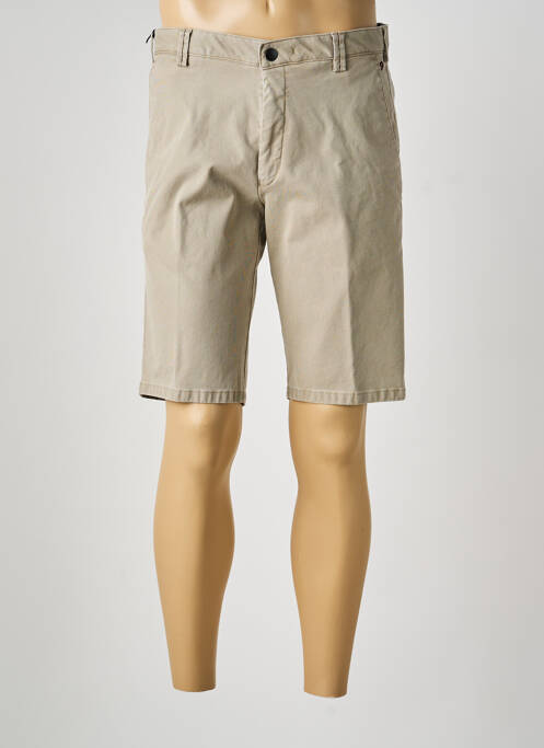Bermuda bio taille basse beige MEYER homme