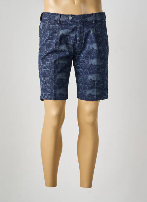Bermuda taille élastique taille normale bleu MMX homme