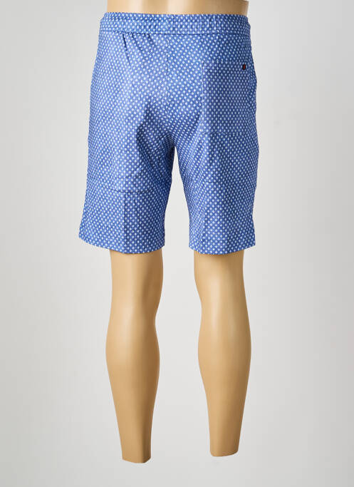 Bermuda taille élastique taille normale bleu DESOTO homme