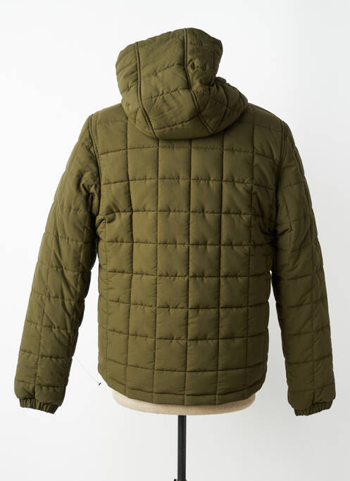 Parka manches longues a capuche vert DAYTONA homme