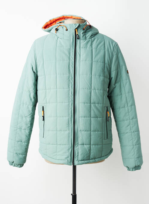 Parka manches longues a capuche bleu DAYTONA homme