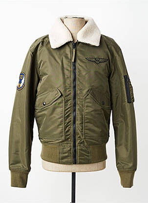 Blouson manches longues vert DAYTONA homme