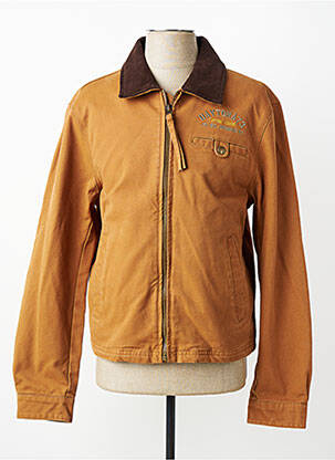 Veste casual coupe droite marron DAYTONA homme