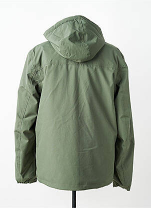 Parka manches longues a capuche vert DAYTONA homme