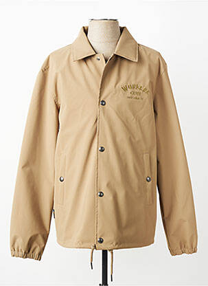 Veste casual fermeture boutonnée sur le devant beige DAYTONA homme