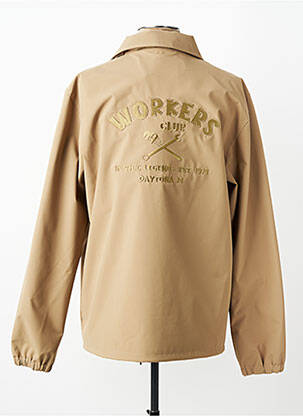 Veste casual fermeture boutonnée sur le devant beige DAYTONA homme