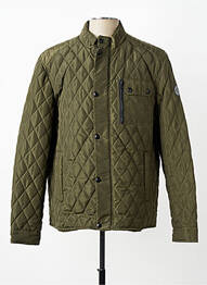Blouson fermeture zippée sous rabat pressionné vert DAYTONA homme