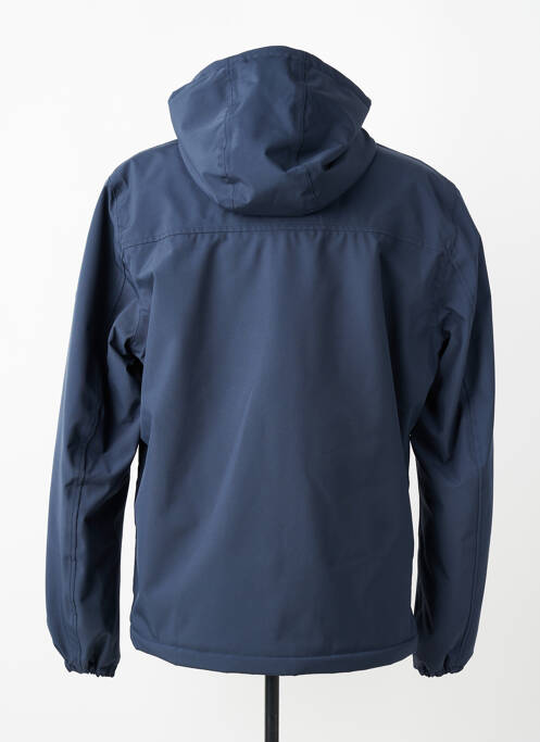 Parka manches longues a capuche bleu DAYTONA homme