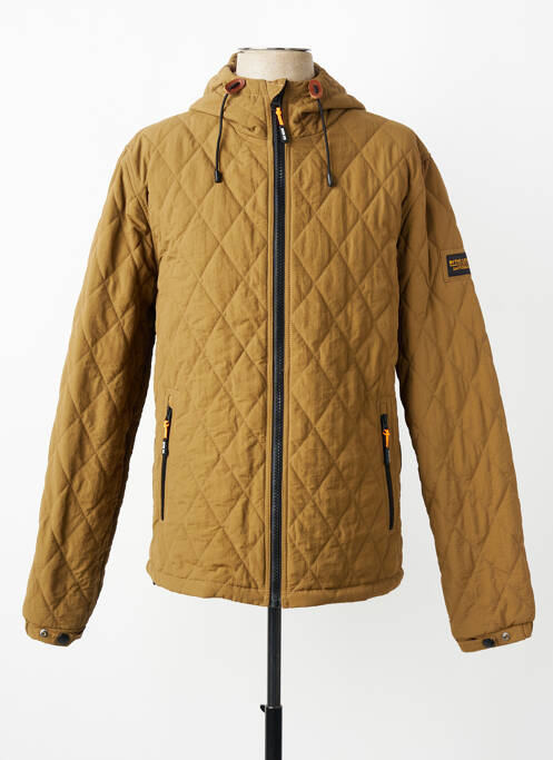 Blouson capuche marron DAYTONA homme