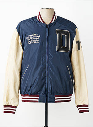 Blouson manches longues bleu DAYTONA homme