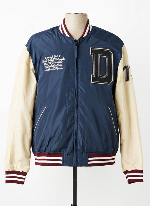 Blouson manches longues bleu DAYTONA homme