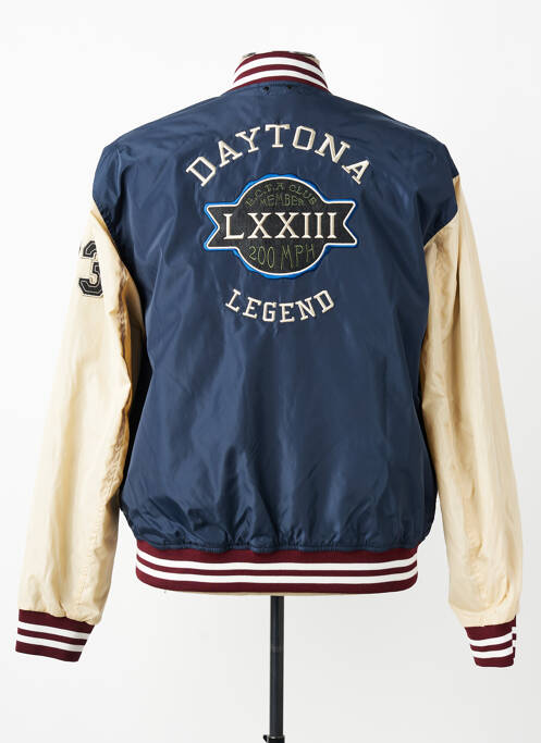Blouson manches longues bleu DAYTONA homme