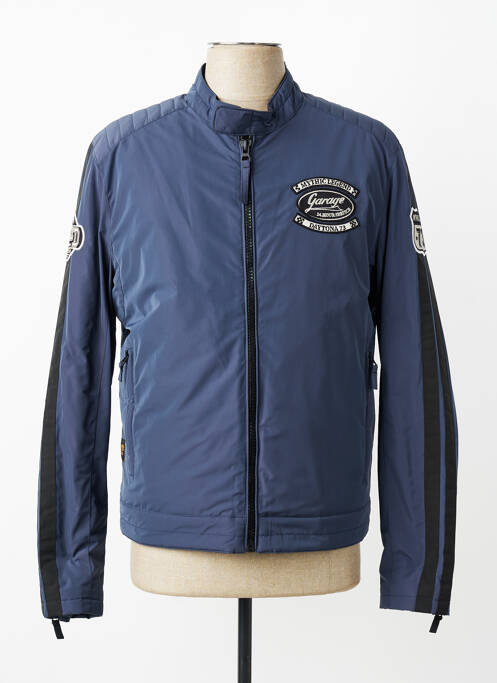Blouson poches bleu DAYTONA homme