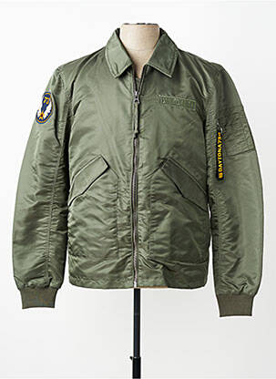 Blouson manches longues vert DAYTONA homme