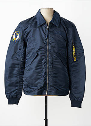 Blouson manches longues bleu DAYTONA homme