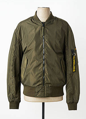 Blouson manches longues vert DAYTONA homme