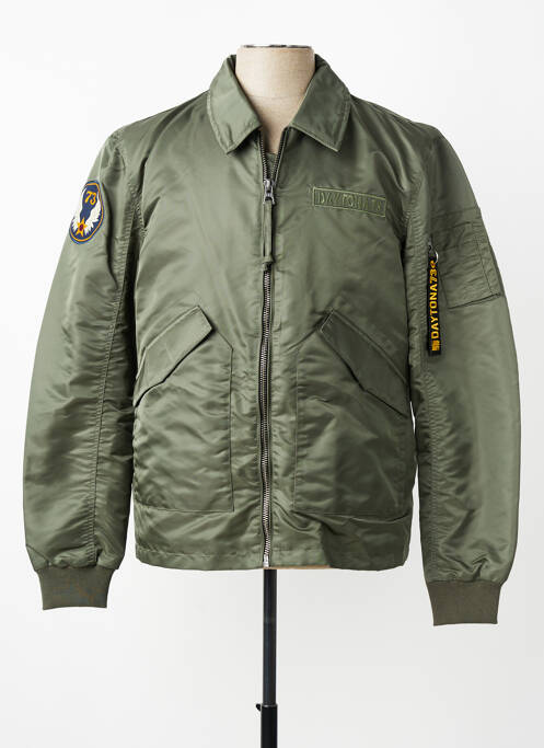 Blouson manches longues vert DAYTONA homme