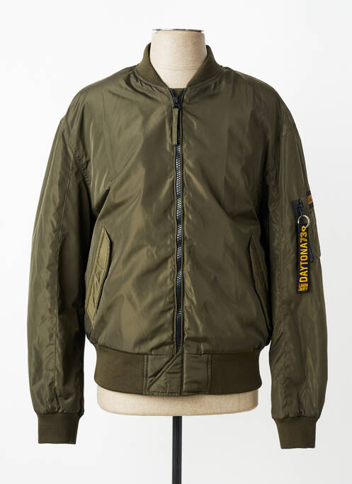 Blouson manches longues vert DAYTONA homme