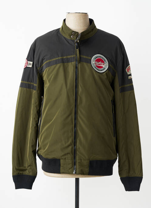 Blouson manches longues vert DAYTONA homme