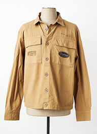 Veste casual fermeture boutonnée sur le devant beige DAYTONA homme