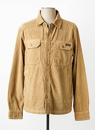 Veste casual fermeture boutonnée sur le devant beige DAYTONA homme