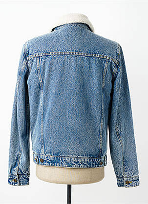 Veste casual fermeture boutonnée sur le devant bleu DAYTONA homme