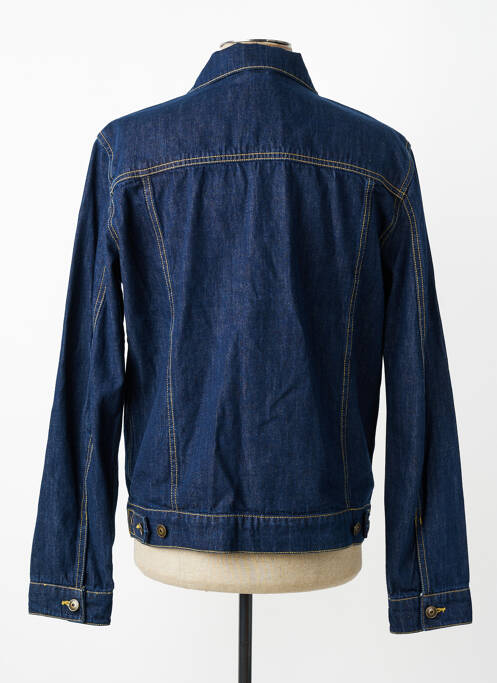 Veste casual fermeture boutonnée sur le devant bleu DAYTONA homme